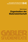 Buchcover Organisation der Materialwirtschaft