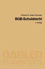Buchcover BGB-Schuldrecht