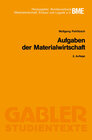 Buchcover Aufgaben der Materialwirtschaft