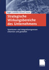 Buchcover Strategische Wirkungsbereiche des Unternehmens