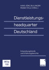 Buchcover Dienstleistungsheadquarter Deutschland