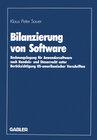 Buchcover Bilanzierung von Software
