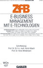Buchcover E-Business Management mit E-Technologien