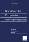 Buchcover Grundlagen der Europäischen Währungsintegration