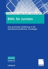 Buchcover BWL für Juristen