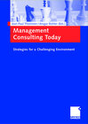 Buchcover Management Consulting Today