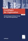 Buchcover Grundlagen der Organisation