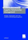 Buchcover Supplier Relationship Management