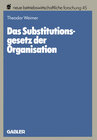 Buchcover Das Substitutionsgesetz der Organisation