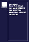 Buchcover Harmonisierung der Konzernrechnungslegung in Europa
