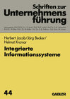 Buchcover Integrierte Informationssysteme