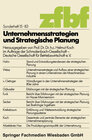 Buchcover Unternehmensstrategien und strategische Planung