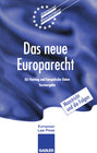 Buchcover Das neue Europarecht
