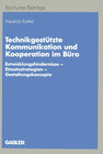 Buchcover Technikgestützte Kommunikation und Kooperation im Büro