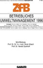 Buchcover Betriebliches Umweltmanagement 1996