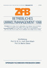Buchcover Betriebliches Umweltmanagement 1998