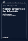 Buchcover Personelle Verflechtungen über Aufsichtsräte