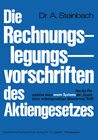 Buchcover Die Rechnungslegungsvorschriften des Aktiengesetzes 1965