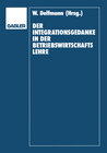 Buchcover Der Integrationsgedanke in der Betriebswirtschaftslehre