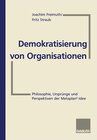 Buchcover Demokratisierung von Organisationen