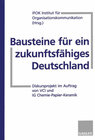 Buchcover Bausteine für ein zukunftsfähiges Deutschland