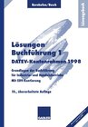 Buchcover Lösungen Buchführung 1 (DATEV-Kontenrahmen 1998)