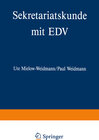 Buchcover Sekretariatskunde mit EDV