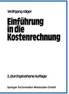 Buchcover Einführung in die Kostenrechnung