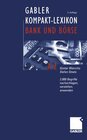 Buchcover Gabler Kompakt-Lexikon Bank und Börse