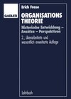 Buchcover Organisationstheorie