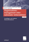 Buchcover Organisationsmanagement internationaler Unternehmen
