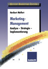 Buchcover Marketing-Management