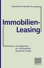 Buchcover Immobilien-Leasing