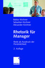 Buchcover Rhetorik für Manager