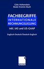 Buchcover Fachbegriffe Internationale Rechnungslegung/Glossary of international accounting terms
