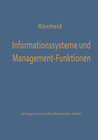 Buchcover Informationssysteme und Management-Funktionen