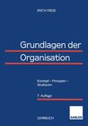 Buchcover Grundlagen der Organisation