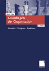 Buchcover Grundlagen der Organisation