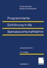 Buchcover Programmierte Einführung in die Betriebswirtschaftslehre