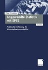 Buchcover Angewandte Statistik mit SPSS