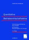 Buchcover Quantitative Betriebswirtschaftslehre