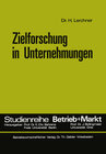 Buchcover Zielforschung in Unternehmungen