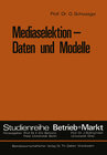 Buchcover Mediaselektion — Daten und Modelle