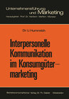 Buchcover Interpersonelle Kommunikation im Konsumgütermarketing