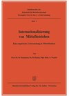 Buchcover Internationalisierung von Mittelbetrieben