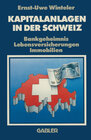 Buchcover Kapitalanlagen in der Schweiz