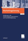 Buchcover Marketingplanung