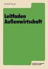 Buchcover Leitfaden Aussenwirtschaft