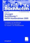 Buchcover Lösungen Buchführung 1 DATEV-Kontenrahmen 2005