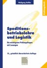 Buchcover Speditionsbetriebslehre und Logistik